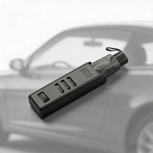 TEMU ABS 방수 차량 트렁크 우산 보관함 | SUV, 세단, 하치백에 범용, 가정 및 차량용 공간 절약형 정리함, 파티 및 비즈니스 선물로 적합