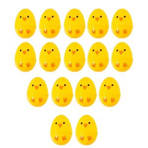 TEMU 그녀/그를 위한 선물 8/16개입 채울 수 있는 플라스틱 부활절 달걀 병아리 – 달걀 껍질 모양의 장식용 조류 알, 부활절 달걀 찾기, 파티 답례품, 베이비 샤워, 봄 장식용으로 적합, 파티 답례품 선물 상자