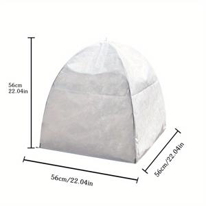 TEMU 겨울용 식물 보호 커버 - 서리와 햇빛 보호, 과일나무 및 화분 식물용 보온 텐트