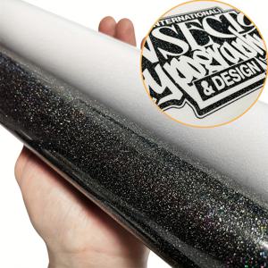 TEMU 10'' X 12'' 블랙 및 순백색 2장, 각 2장의 반짝이는 골드 글리터 열전사 비닐 - 거울처럼 매끄러운 글리터 - 크리스마스 및 추수감사절 패브릭 열전사 용품, 티셔츠와 같은 의류에 적합