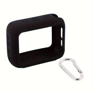 TEMU JBL GO4 호환 보호 케이스 아웃도어 휴대용 스포츠 골든 브릭 GO4 블루투스 스피커 충격 흡수 낙하 방지 소프트 쉘