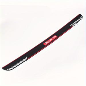 TEMU [H-001 트렁크 매트] 범용 차량 트렁크 보호 스트립 90*7Cm, 개조된 문턱 보호 테이프, PVC 스크래치 방지 및 충돌 방지 후면 문턱, 자동차 내부 장식