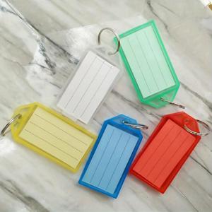 TEMU 30개/100개 컬러풀 플라스틱 키 태그