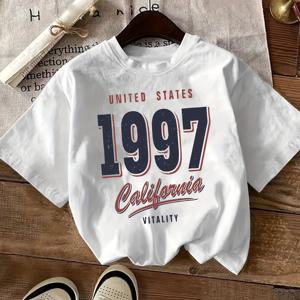 TEMU 플러스 사이즈 - 플러스 사이즈 - 플러스 사이즈 레터 프린트 티셔츠, 반팔 크루넥 캐주얼 탑, 여름 및 봄, 여성 오버사이즈 의류