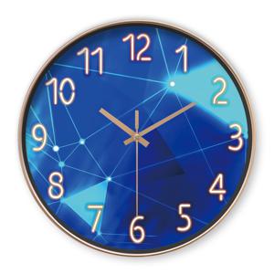 TEMU 1개 모던 벽시계 - 기하학적 디자인, 레드 시침, 무소음 쿼츠 동작 - 내구성 플라스틱 제작 (AA 배터리 미포함) - 거실, 침실, 사무실을 위한 홈 데코 - 크리스마스, 선물 아이디어 - 합리적인 가격의 고급 장식용 시계, 현대 스타일, 고품질 마감, 세련된 타임피스