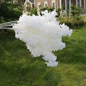 TEMU 8개 세트 인공 벚꽃 장식 - 웨딩, 발렌타인데이, 크리스마스, 지구의 날 데코레이션용 - 탁상 데스크탑 장식, 연중 관리 간편 (화분 미포함)