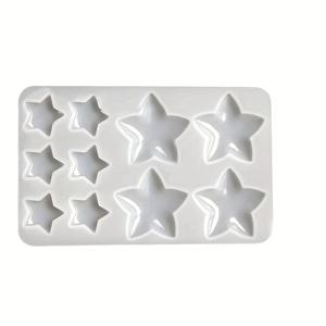 TEMU 별/바다 별 다면체 실리콘 몰드 / 별 모양 튼튼한 별 수제 펜던트 거울 몰드