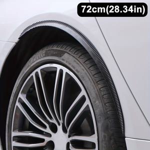 TEMU 2개 세트 차량용 휠 아이브로우 - 스크래치 방지 타이어 보호대, 매트 마감, 4가지 사이즈, JDM 레이싱