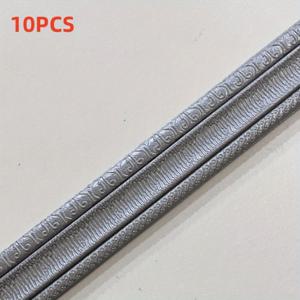 TEMU 10개 셀프 접착식 3D 폼 몰딩 트림 - 홈 데코용 쉬운 설치 벽 가장자리 스트립, 충돌 방지 스커트 경계