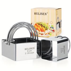 TEMU 스테인리스 스틸 도우 커터 4pcs 세트 (손잡이 포함), 쿠키 도우 몰드, 전문 베이킹 도우 커팅 도구, 선물 상자 포장, 실용적인 아버지의 날 선물, 크리스마스와 추수감사절에 완벽한 선택