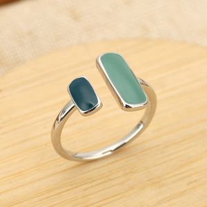 TEMU 1개, 유럽 및 미국 패션 - 구리 재질, 여성용 정교한 조절 가능한 오픈 링. 파티, 졸업 파티, 크리스마스, 추수감사절, 일상복, 약혼 및 결혼식 행사, 그리고 선물용으로 적합