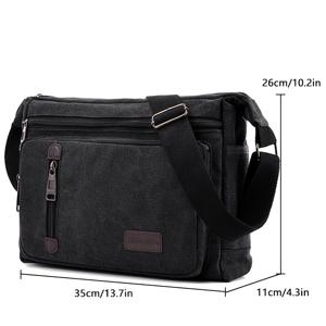 TEMU 남성용 새로운 패션 크로스백 숄더백 - 트림 포함 왁스 캔버스 - 캐주얼 아웃도어 여행 가방 - 남성용 - 일상용, 여행 및 하이킹에 적합 - 아빠와 모험가를 위한 훌륭한 선물