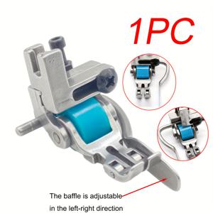 TEMU (1개) T5 플랫베드 재봉틀 압착발판, 유지 경계 위치 롤러 포함, 커튼, 소파 및 벨벳 소재에 적합한 다용도 압착발판