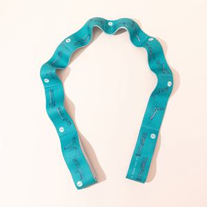 TEMU 미끄럼 방지 체조 보조 벨트, 저항 벨트, 전문 요가 훈련 벨트, 다중 루프 요가 스트레칭 벨트, 신체 이완, , 요가, 댄스 및 체조 훈련용