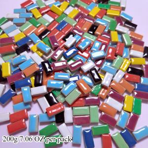 TEMU DIY 프로젝트 및 홈 장식용 200g 다기능 유리 장식 타일 팩, 실내 벽과 야외 정원 계단을 위한 창의적인 건축 공예 오너먼트, DIY 공예 재료