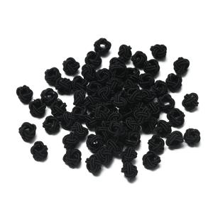 TEMU 50개 중국 매듭 파인애플 비즈 스페이서 비즈 수제 땋은 버클 팔찌 목걸이 주얼리 제작 용품 비즈 & 비즈 모음