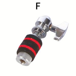 TEMU SGTJSGRX 1개 신형 드럼 페달 부품, 심벌 클러치, 8Cm 심벌 스탠드 분리 홀더 (악기 추가용), 범용 (다양한 색상으로 제공, 개인 드러머 선호)