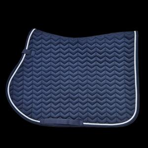 TEMU 클래식 안장 패드 - 우아한 퀼팅 디자인, 터치 테이프 고정 루프, 땀 흡수 내재재질, 280g/m² 패딩 및 10mm 폼으로 뛰어난 압력 분산