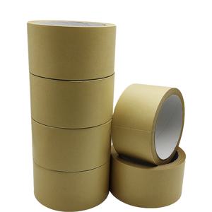 TEMU 크래프트 종이 테이프 3/6롤, 고강도 생분해성 자체 접착 테이프, 2인치 갈색 포장용 강력한 접착제, 방수 코팅 테이프, 라이트 베이지 색상, 밀봉용