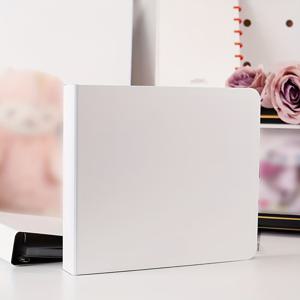 TEMU 5개 또는 6개의 포켓이 있는 3인치 플라스틱 카드 홀더 - 사진 정리를 위한 내구성 있는 직사각형 사진 앨범, 화이트