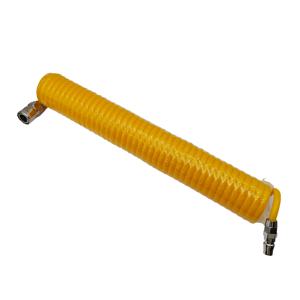 TEMU PU 스프링 에어 파이프 8*5 호스, 공기 압축기 에어 펌프, 고압 텔레스코픽 호스, 공압 스프레이 건 연결 파이프, 나선형 에어 파이프, 먼지 제거, 공압 공구, 호스, 텔레스코픽 나선형 고압 퀵 커넥터