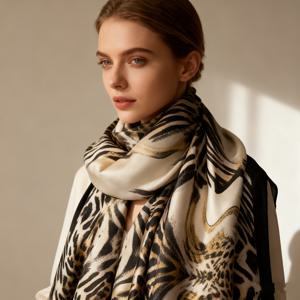 TEMU 세련되고 우아한 롱 스카프. 해변에 적합하며 다용도로 사용할 수 있는 다기능 제품입니다.