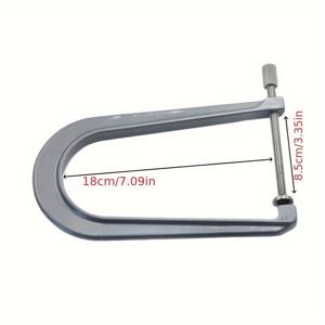 TEMU 메탈 G-클램프 18Cm 합금 미끄럼 방지 고정 장치 목공 수리, 빠른 배송 가능