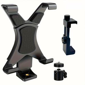 TEMU 6Amlifestyle 아이패드 삼각대 마운트 어댑터 (360° 회전 볼 헤드 포함), 아이패드 삼각대에 장착하기 위해 설계됨, 5