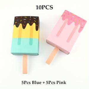 TEMU 새로운 유럽 스타일의 독특한 선물 상자 10개입, 생일 파티 포장용 창의적인 하와이 모양 선물 상자