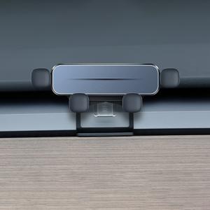 TEMU Tesla Model 3/Y (2017-2025) 용으로 설계된 마운트가 있는 중력식 차량용 휴대폰 거치대