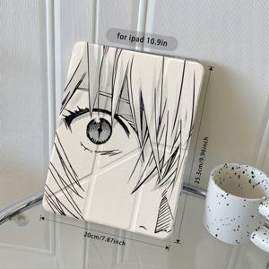 TEMU 아이패드 9세대/10세대, 아이패드 A16, 아이패드 에어 11인치/13인치, 아이패드 프로 11인치/13인치, 아이패드 에어 4세대/5세대/6세대, 아이패드 프로 12.9 케이스, 초고속 자동 수면/켜기, 풀 스크린 보호, 보호 기능이 있는 소프트 백 커버, 남성을 위한 새해와 크리스마스 휴일 선물