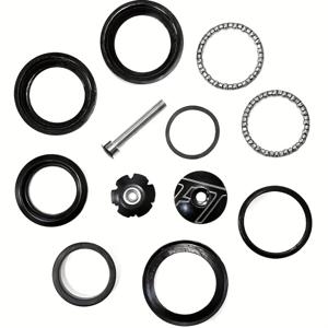 TEMU 34mm 외장 헤드셋 부품 (산악 자전거 및 로드 자전거 프론트 포크용), 볼 베어링 및 크라운 세트 포함