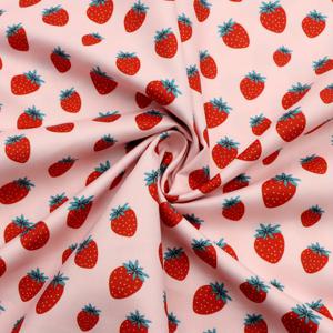 TEMU 1개 과일 딸기 폴리에스터 원단 - 59x19.68인치(150x50cm) - 부드럽고 내구성 있는 폴리에스터 소재, DIY 소파 커버 및 수제 프로젝트, 선물 포장, 재봉, 가방, 파티 장식, 테이블보용 사전 절단