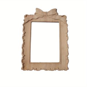 TEMU 핸드메이드 빈티지 우드 사진액자 26x19cm 싱글 프레임, 솔리드 우드 디스플레이 스탠드, 데스크탑 장식, 벽걸이 액자, 크리에이티브 홈 데코, 노스탤직 스타일