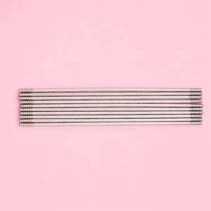 TEMU 10개 세트 9.7/11.7cm 스테인리스 스틸 연장봉, DIY 펜용 비즈 헤드 포커싱 펜 비즈 바늘, 정밀 공예 액세서리, 주얼리 제작용
