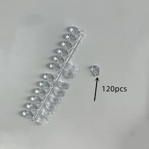 TEMU 투명 아크릴 연습용 네일 팁 컬러 카드 무향 네일 아트 컬러 팔레트 세트 네일 스틱 연습용 인조 손톱 전시판 내추럴 매니큐어 글루 카드 네일 살롱 및 가정용