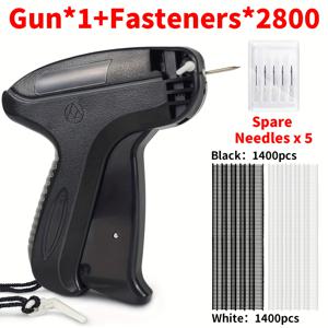 TEMU 의류용 퀵 픽스 스티처 건, 2800/2000 패스너 포함 태깅 도구, 빠른 밑단 처리 및 퀼트 태킹에 적합, 가정 및 여행에 적합, 재봉을 위한 훌륭한 선물, 전동이 필요 없는 수동 도구