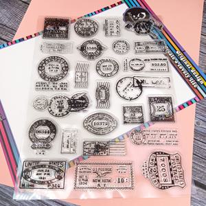 TEMU Alinacraft 1개 20Cm×15Cm 투명 스탬프/우편 기호/스탬프, 크리스마스 생일 선물 포장, 수제 카드 제작, 카드, 스크랩북, 앨범/일기/다이어리 휴일 장식에 적합 - Alinacutle