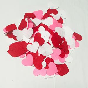 TEMU 튼튼한 펠트 원단으로 제작된 하트 모양 장식 (66개): 생생한 색상과 레이저 컷팅으로 매끄러운 모서리, 축하 행사, 파티, 선물 포장 및 스크랩북에 적합, 두께 1mm