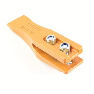 TEMU 미니 굴삭기 버킷 이빨 1개 핀 포함, 1-3톤 미니 굴삭기용 볼트온 버킷 이빨, 나사와 너트가 포함된 굴착 장비용 참호파기 공구, 견고한 구조, 교체형 버킷 이빨