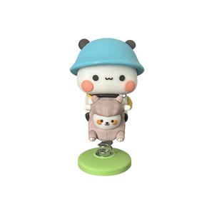 TEMU 귀여운 카툰 대시보드 장식 — 사랑스러운 곰과 판다 피규어, 카와이 데스크탑 & 테이블탑 장식품, 차량 또는 홈 데코용. 가족과 친구를 위한 완벽한 선물 아이디어 — 크리스마스, 할로윈 컬렉션에 딱 맞는 추가 아이템