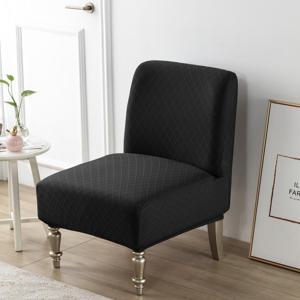 TEMU 특대형 특대폭 스트레치 자카드 식탁 의자 커버 1개, 세탁 가능한 식탁 의자 커버, 베이지