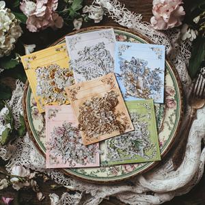 TEMU 120개 꽃 코너 스티커 레이저 다이컷 자체 접착 매트 마감 불규칙한 모양 DIY 스크랩북, 저널, 폰케이스, 노트북 장식용 - 생동감 넘치는 다양한 꽃 패턴, 스크랩북 스티커, 저널 장식, 예술적 장식, 내구성 있는 소재, 스크랩북 용품, 스크랩북 애호가용