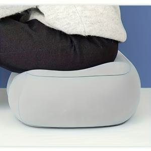 TEMU 인플레이트 풋 매트, 펌프 불필요, 비행기, 콘서트, 캠핑, 낚시 등에 적합한 휴대용 접이식 풋 패드, 빠른 누름식 인플레이트 여행용 풋 매트, 야외 콘서트 좌석 쿠션, 비전기식, 인플레이트 버전, 관람석, 스포츠 관람에 적합