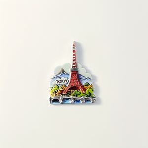 TEMU 1 도쿄 타워 일본 장식 - 아사쿠사 다리 자석 냉장고 자석, 아크릴 도쿄 기념품, 가정, 사무실, 주방용 - 여행 기념 선물