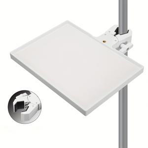 TEMU 조절 가능한 마이크 스탠드 - 견고한 A-프레임 디자인과 하단 선반, 컴팩트하고 안정적인 베이스, 녹음 스튜디오, 팟캐스팅, 노래방, 라이브 스트리밍에 적합 - 마이크, 노트북, 스마트폰, DJ, 가수, 팟캐스터와 호환 가능