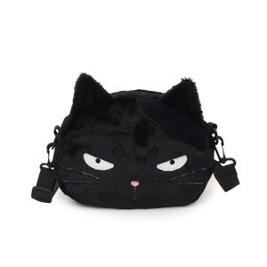 TEMU 사랑스러운 만화 고양이 플러시 핸드백, 포근한 겨울 숄더백, 매력적인 Y2K 미니 크로스바디 백, 일상 쇼핑 및 여행에 완벽, 귀여운 지갑, 만화 고양이 숄더백