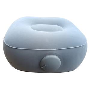 TEMU 인플레이트 풋 서포트 쿠션 - 초극세사 및 휴대성, 사무실 의자, 가정 및 여행용으로 적합, 다리 피로 완화 및 자세 개선, 인체공학적 디자인으로 하루 종일 편안함 제공