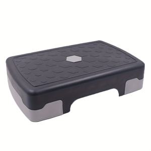 TEMU 17인치 홈 피트니스 스텝 플랫폼, 높이 조절 가능한 운동용 스텝퍼, 3인치 사용 가능 높이, 홈짐 및 헬스장 사용에 적합