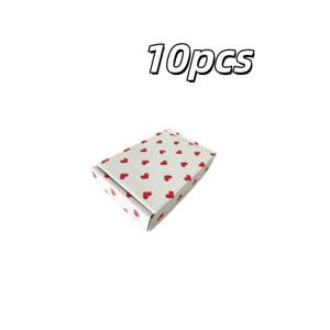 TEMU 10개 소형 포장 박스 - 우편 박스, 오픈 디자인, 발렌타인데이, 크리스마스, 할로윈, 생일 선물용 - 봉투 및 우편 서비스 호환 - 비즈니스, 공예, 선물 포장에 이상적 - 컴팩트 보관
